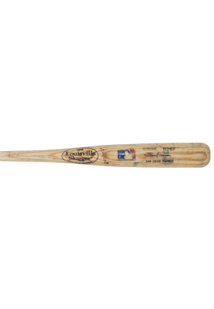 1999-2000 Tony Gwynn San Diego Padres Game-Used & Autographed Bat (JSA) (PSA/DNA Graded GU10)(LaRussa COA)