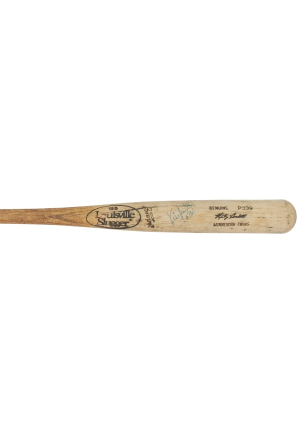 1992 Kirby Puckett Minnesota Twins Game-Used & Autographed Bat (PSA/DNA GU 10)(JSA)