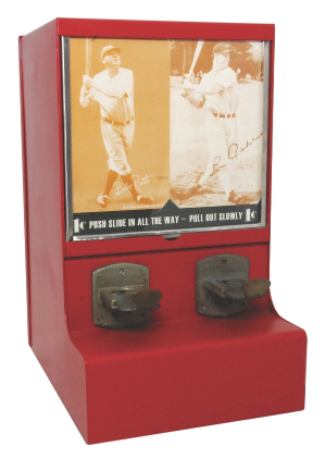 Exhibit Supply Company Card One Cent Dispensing Machine