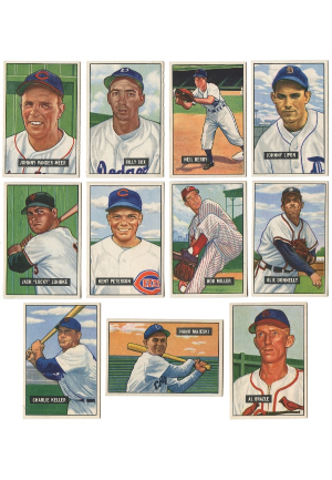 1951 Bowman Baseball Card Near Complete Set (99% Complete)