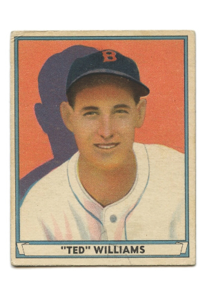 1941 Ted Williams Play Ball Card