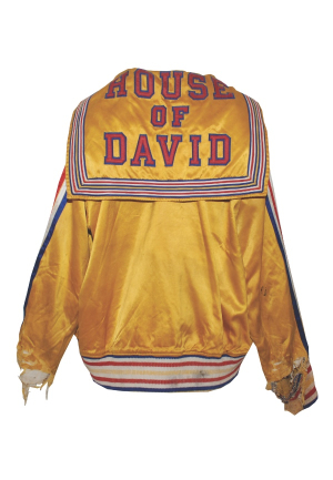 1954 Jack Molinas/Curt Selvy House of David Worn Satin Warm-Up Suit (2)Rare)