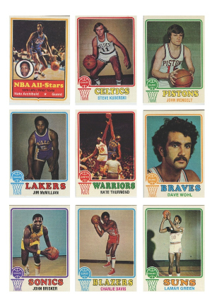 1973-74 Topps Basketball Card Complete Set