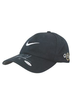 Tiger Woods Autographed Match Worn Hat (1 of 1)(UDA)(JSA)