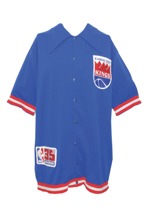 1980-81 Kansas City Kings Worn Warm-Up Jacket Attributed to Sam Lacey