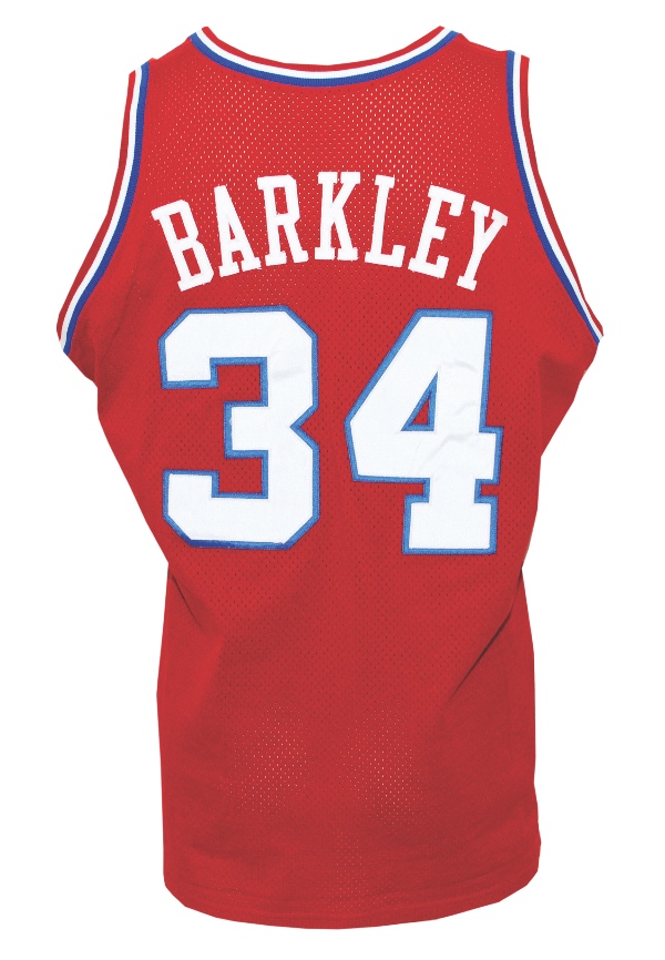 barkley 76ers game worn