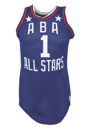 1976 Ron Boone ABA Eastern Conference All-Star Game-Used Jersey (Boone LOA)