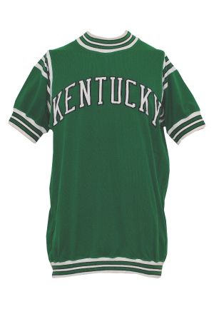 1968-69 Kentucky Colonels Worn Shooting Shirt (Trainer LOA)