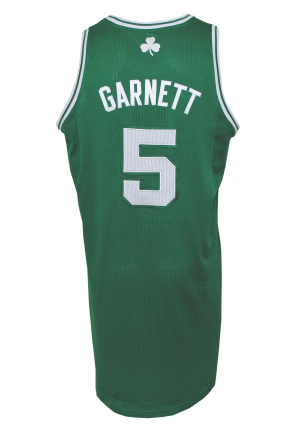 Circa 2011 Kevin Garnett Boston Celtics Game-Used Road Jersey