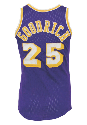 Circa 1974 Gail Goodrich Los Angeles Lakers Game-Used Road Jersey