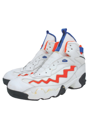 1990s Patrick Ewing NY Knicks Game-Used Sneakers 