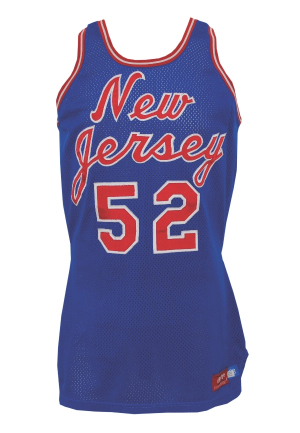 1982-83 Buck Williams NJ Nets Game-Used Road Uniform (2)