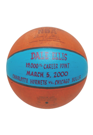 3/5/2000 Dale Ellis 19,000th Career Point Basketball (Ellis LOA)