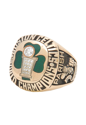 1986 Robert Parish Boston Celtics NBA Championship Ring (Parish LOA)