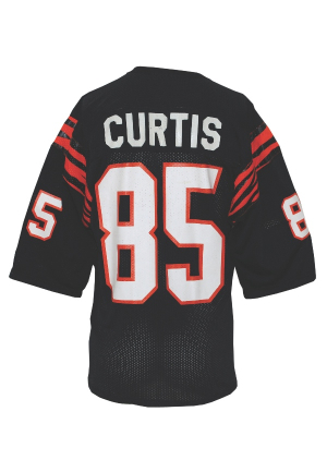 1970s Isaac Curtis Cincinnati Bengals Game-Used & Autographed Home Jersey (JSA) 