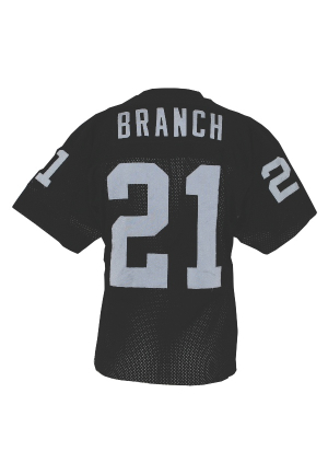 Circa 1980 Cliff Branch Oakland Raiders Game-Used Home Jersey