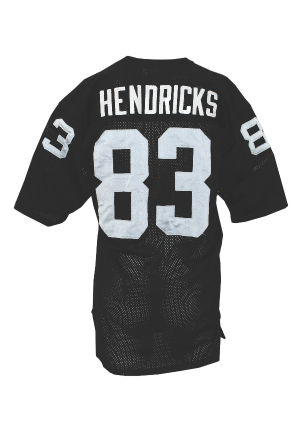 Late 1970s Ted Hendricks Oakland Raiders Game-Used Home Jersey                        