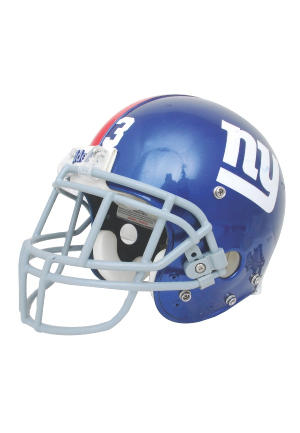 2006 Corey Webster NY Giants Game-Used Helmet