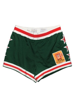 1977 "Pistol" Pete Maravich NBA All-Star Game-Used Eastern Conference Shorts (Maravich Family LOA)