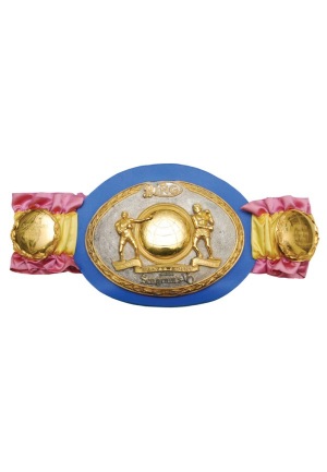 1981 Larry Holmes Ring Magazine Heavyweight World Championship Belt