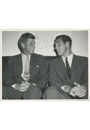 President John F. Kennedy Autographed Photo (Full JSA LOA)(Letter of Provenance)