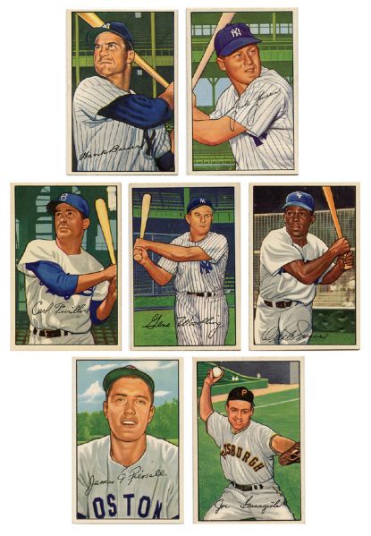 1952 Bowman Common Cards Lot (192)