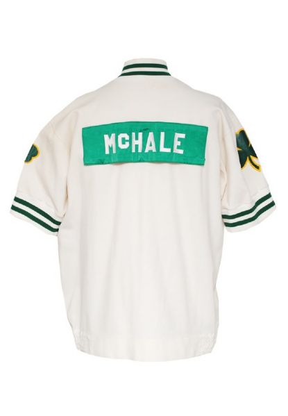 1984-85 Kevin McHale Boston Celtics Worn Home Warm-Up Jacket