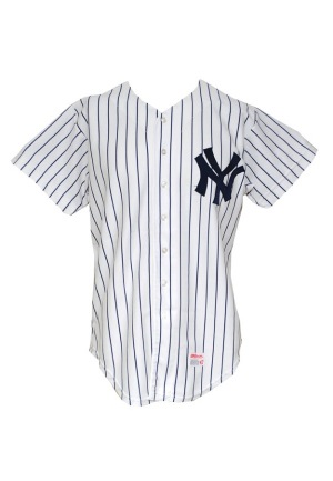 1982 Doyle Alexander NY Yankees Game-Used Home Jersey