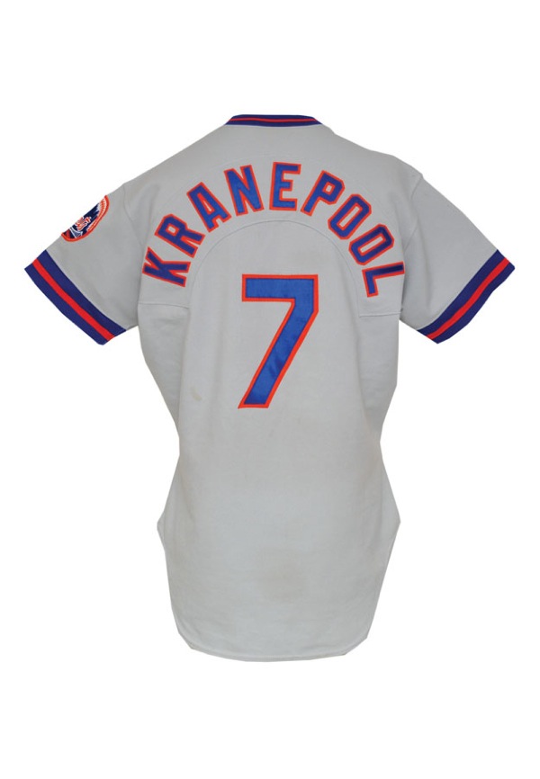 Lot Detail - 1979 Ed Kranepool NY Mets Game-Used & Autographed Road Jersey  (JSA)