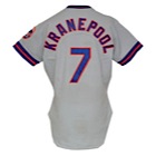 1979 Ed Kranepool NY Mets Game-Used & Autographed Road Jersey (JSA)