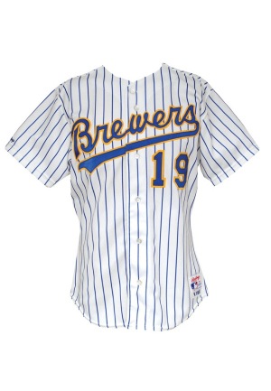 1991 Robin Yount Milwaukee Brewers Game-Used Home Uniform (2)