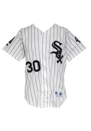 1994 Tim Raines Chicago White Sox Game-Used Home Uniform (2)