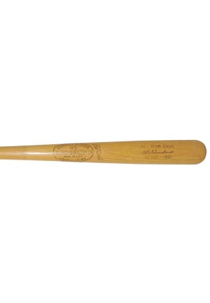 1951 Red Schoendienst All-Star Game Bat (PSA/DNA)