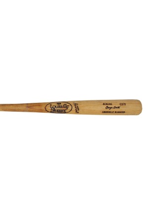1987-89 George Brett KC Royals Model Bat with Attributed Game-Use to Bo Jackson (PSA/DNA)