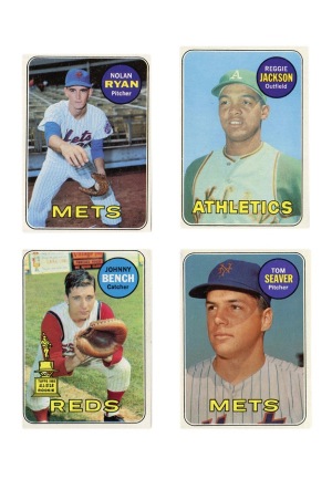1969 Topps Baseball Card Complete Set