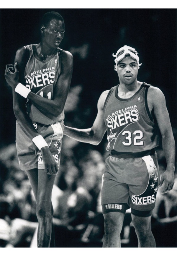Vintage Philadelphia 76ers Sixers AJD Lucky Stripes S… - Gem