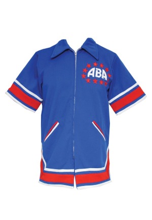 1976 Bernie Lareau ABA Tour of Japan Worn Warm-Up Suit (2)