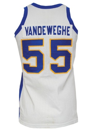 1981-82 Kiki Vandeweghe Rookie Denver Nuggets Game-Used Home Jersey