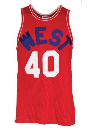1969 Byron Beck ABA Western Conference All-Star Uniform (2)(Very Rare)