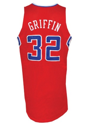 Circa 2011 Blake Griffin LA Clippers Game-Used Road Jersey