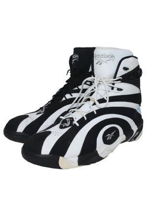 Mid 1990s Shaquille ONeal Orlando Magic Game-Used & Autographed Sneakers (JSA)