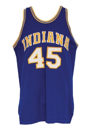 1967-68 Matthew Aitch ABA Indiana Pacers Game-Used Road Jersey (Inaugural Season)(Very Rare One Year Style)