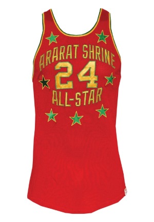 Mid 1950s Johnny W. Cox Ararat Shrine All-Star Game-Used Uniform (2)(Cox LOA)