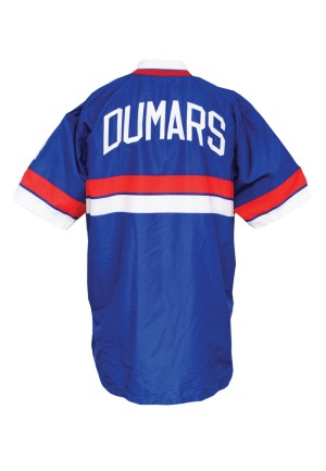 1992-93 Joe Dumars Detroit Pistons Worn Road Warm-Up Suit (2)