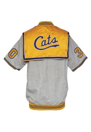 1959-60 Bob Boozer AAU Peoria Cats Worn & Autographed Warm-Up Jacket (JSA)(Championship Season)