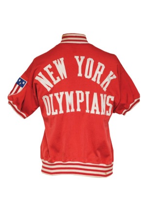 1955 NY Olympians Worn Warm-Up Jacket (Rare)