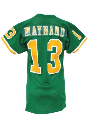 1974 Don Maynard WFL Shreveport Steamers Game-Used Home Jersey (Very Rare)