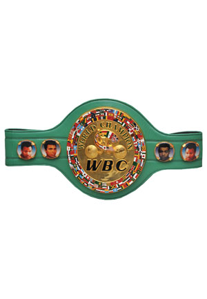 Larry Holmes WBC Championship Belt Signed by Holmes (JSA)
