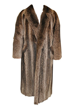 Sugar Ray Leonard’s Personally Worn Full Length Fur Coat (Sourced from Leonard Family)