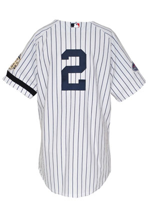 2008 Paul Blair New York Yankees Old-Timers Game-Used Home Uniform (2)